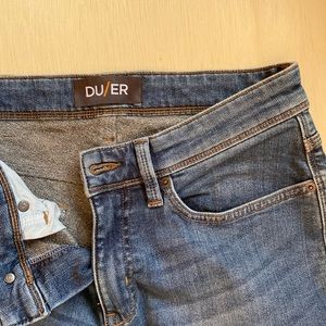 DU/ER flannel lined denim
